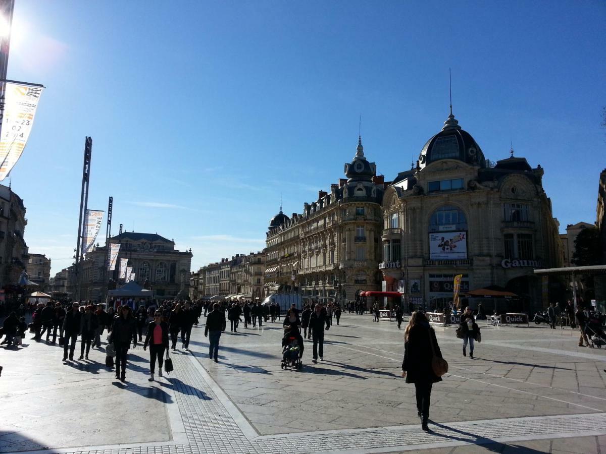 Ferienwohnung Chambre Montpellier Campanules Exterior foto